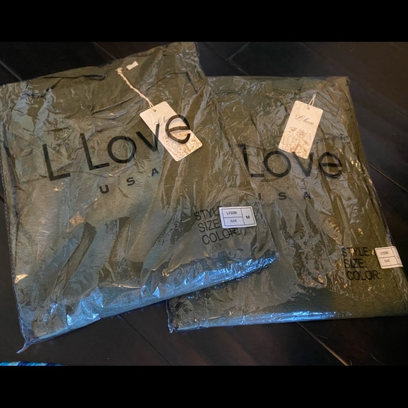 Olive Green skirt with pockets - Picture 4 of 5